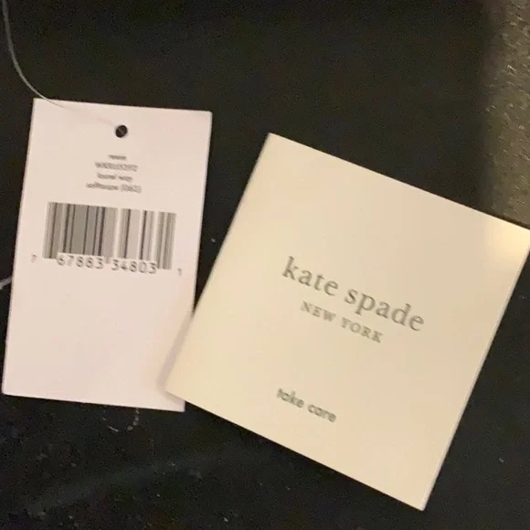 Kate Spade like new! Laurel Way Reese Leather Crossbody Bag Purse soft taupe - Picture 6 of 7